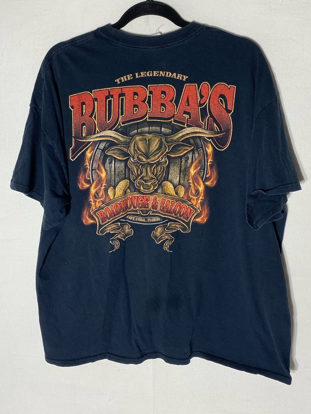 5/$25 The Legendary Bubba’s Roadhouse & Saloon Cape Coral Florida Graphic Tee XL